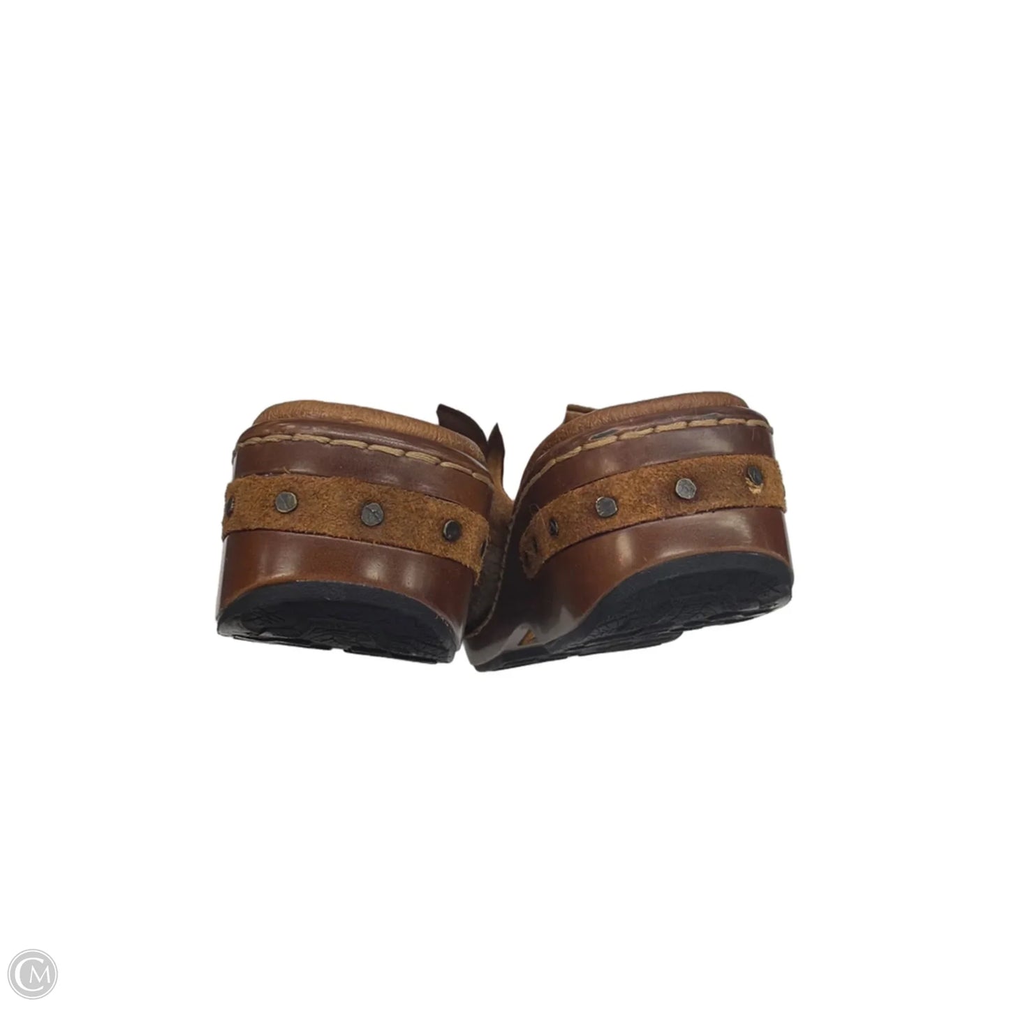 Shoes Heels Platform By Born In Brown, Size: 7