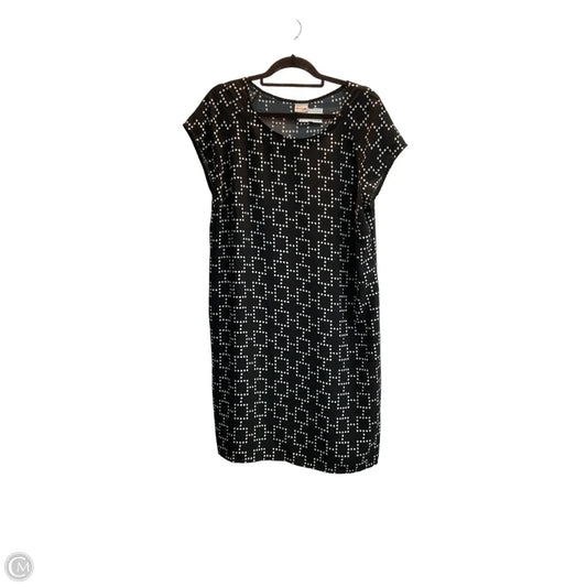 Dress Work By Merona In Geometric Pattern, Size: Xxl