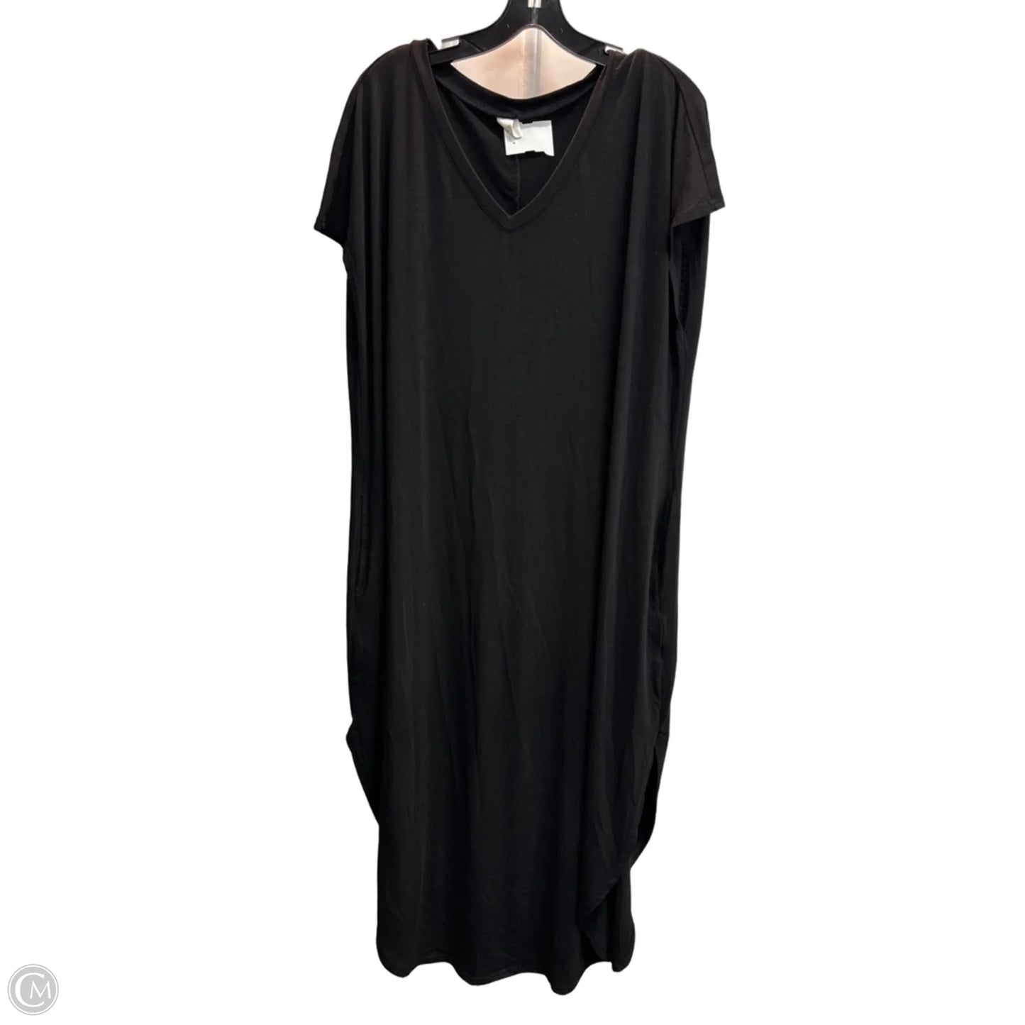 Dress Casual Maxi By Clothes Mentor In Black, Size: 2x