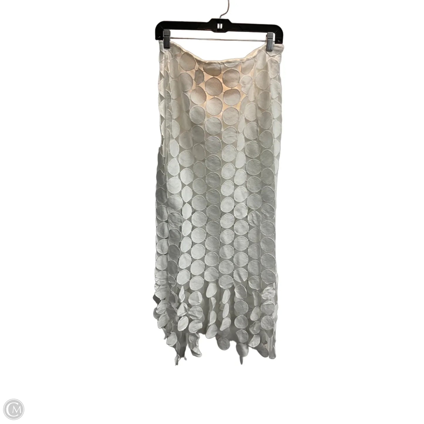 Skirt Maxi By Boohoo Boutique In White, Size: 12