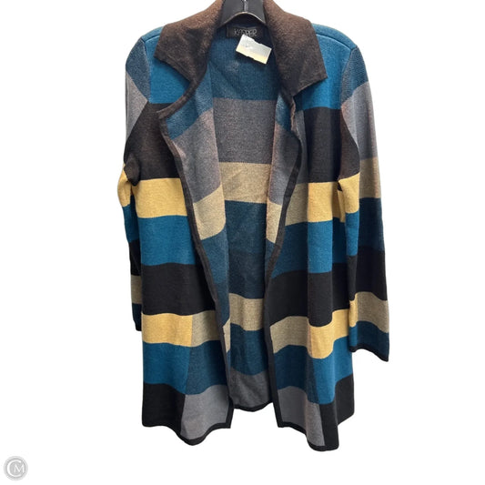 Sweater Cardigan By Kasper In Multi-colored, Size: M