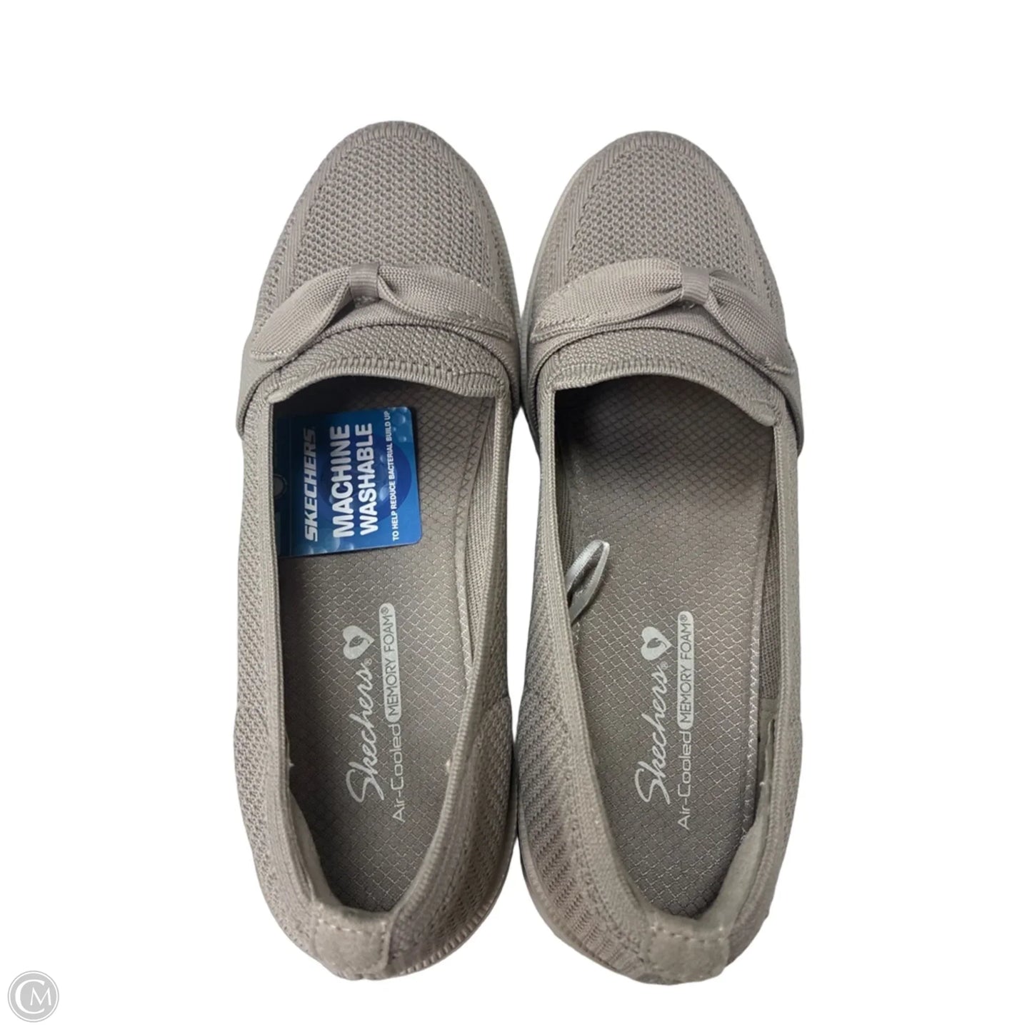 Shoes Heels Block By Skechers In Taupe, Size: 8.5