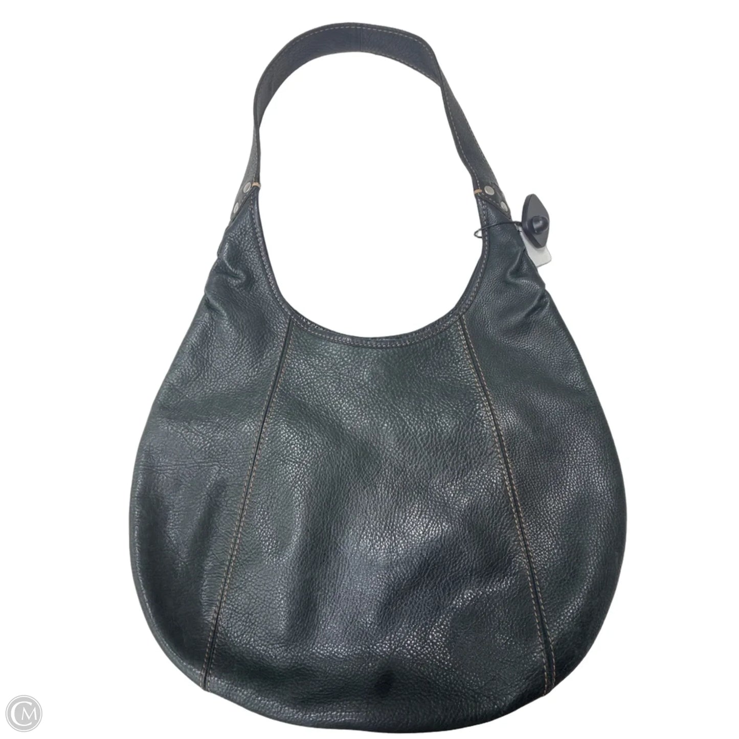 Handbag Leather By Lucky Brand, Size: Large