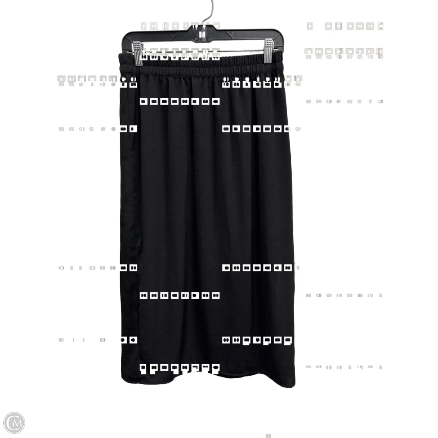 Skirt Maxi By Gap In Black, Size: 8
