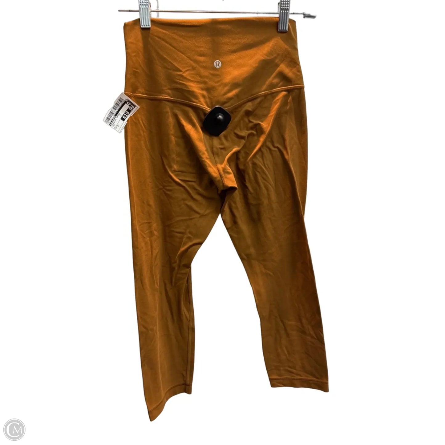 Athletic Capris By Lululemon In Tan, Size: S