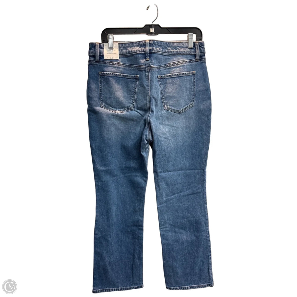 Jeans Boot Cut By Talbots In Blue Denim, Size: 10p