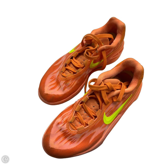 Shoes Athletic By Nike In Orange, Size: 7.5