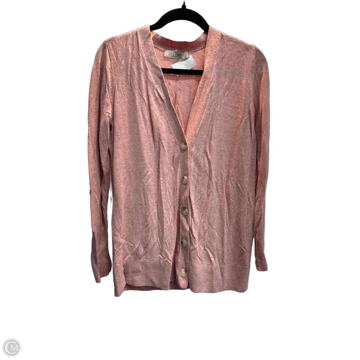 Cardigan By Loft In Pink, Size: M