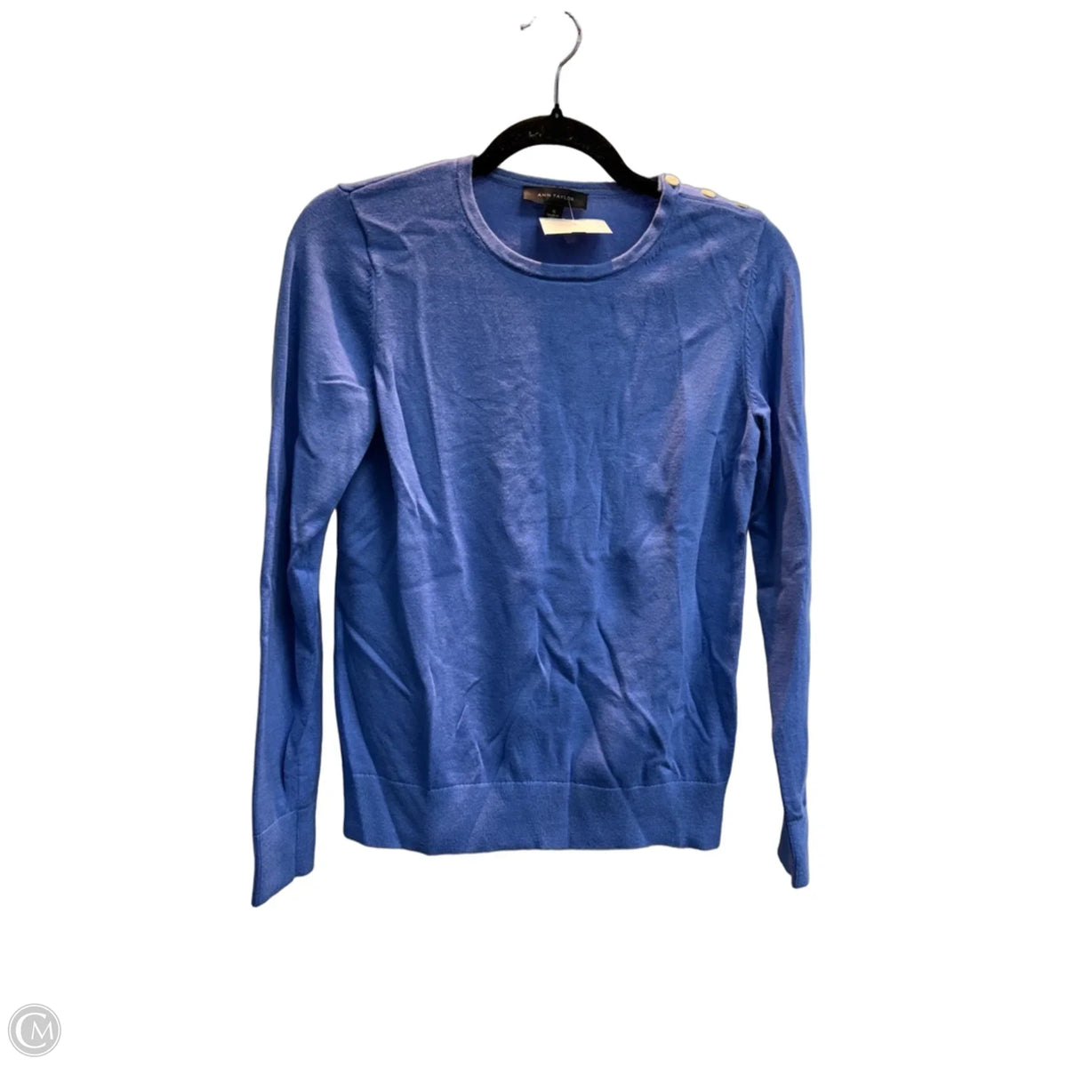 Sweater By Ann Taylor In Blue, Size: S