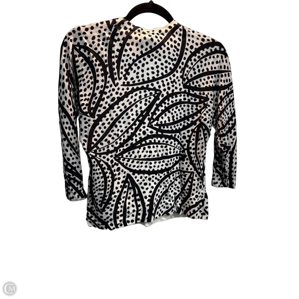 Cardigan By Ann Taylor In Polkadot Pattern, Size: M