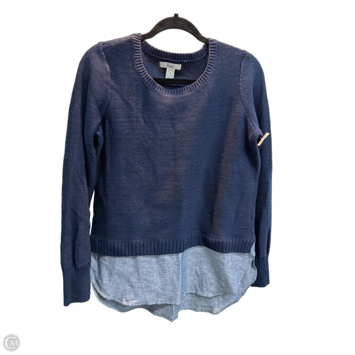 Sweater By Bass In Navy, Size: M