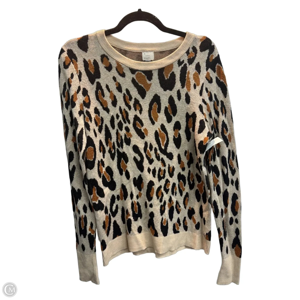 Sweater By A New Day In Leopard Print, Size: M