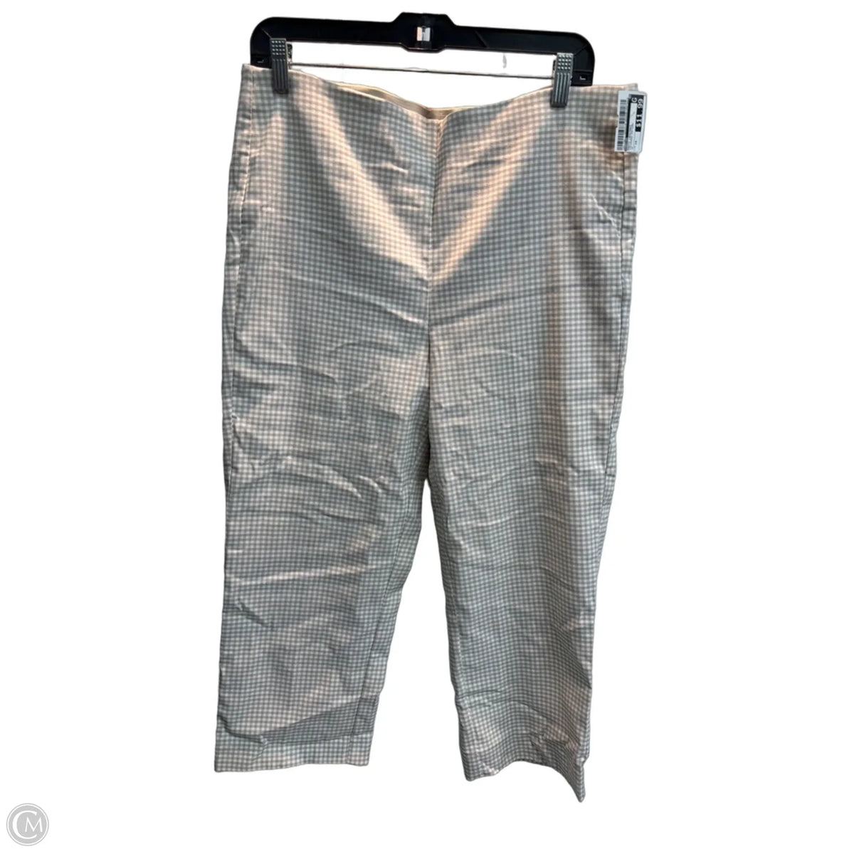Pants Leggings By Chicos In Checkered Pattern, Size: 14