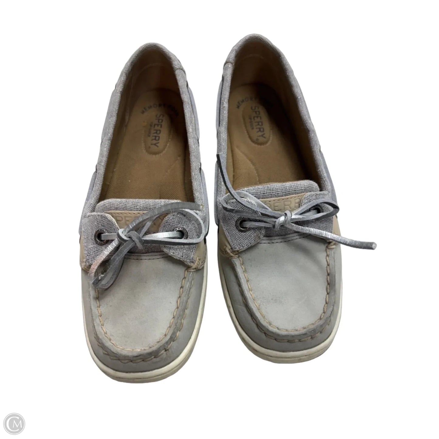 Shoes Sneakers By Sperry In Grey, Size: 6