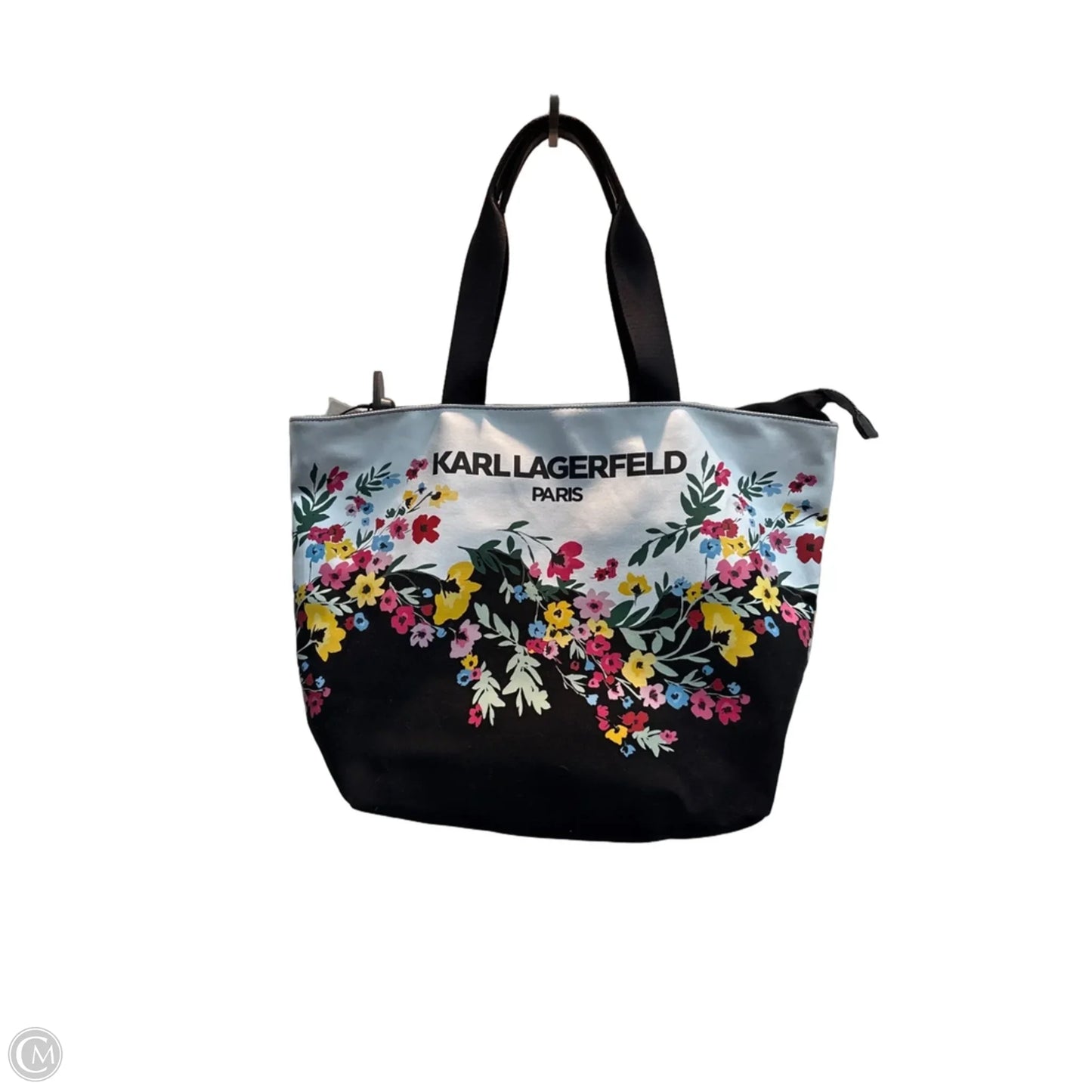 Tote Designer By Karl Lagerfeld, Size: Large
