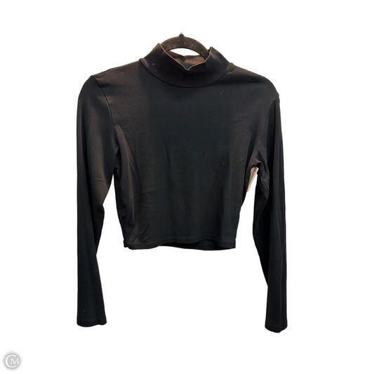 Top Long Sleeve Basic By Zara In Black, Size: M