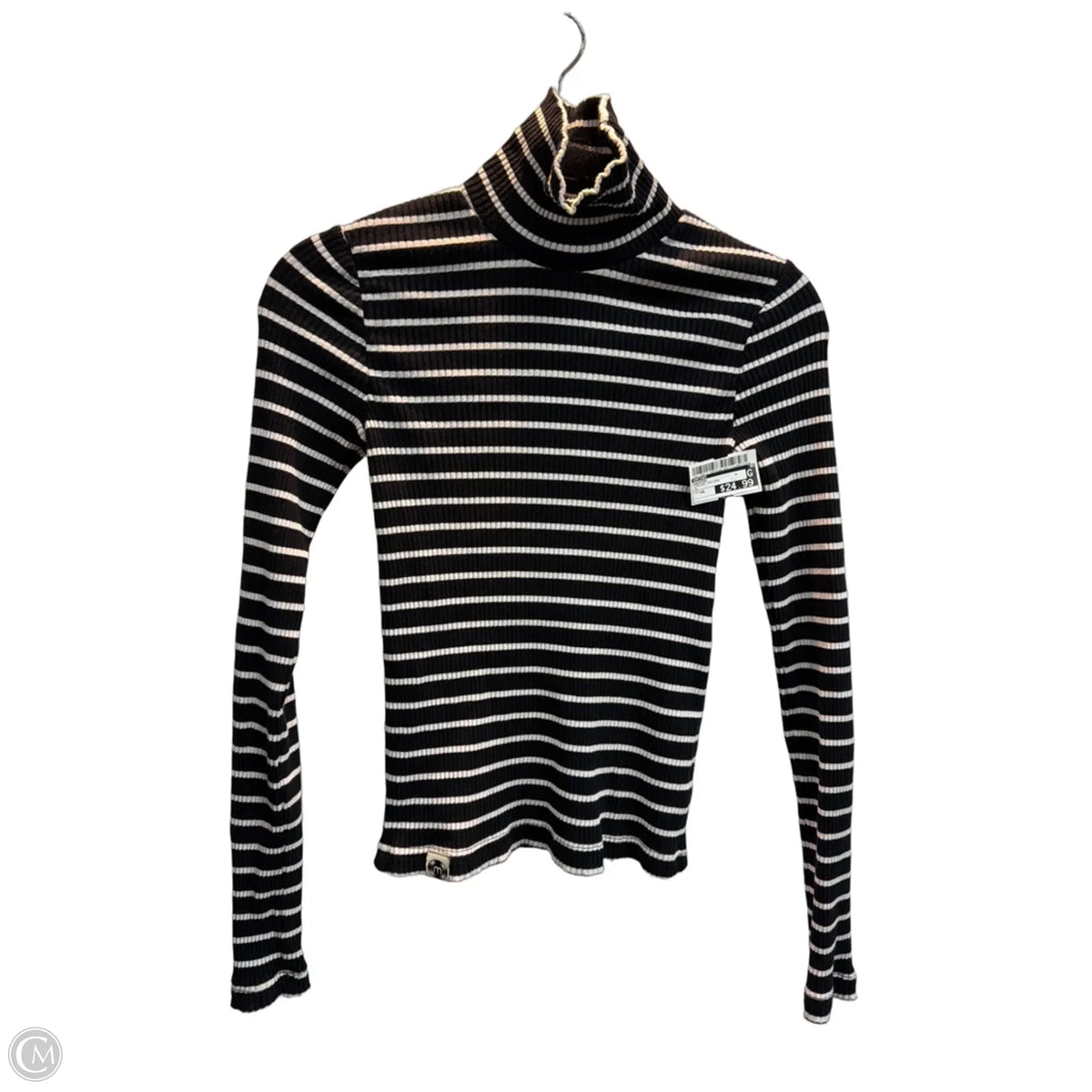 Sweater By Mother In Striped Pattern, Size: Xs