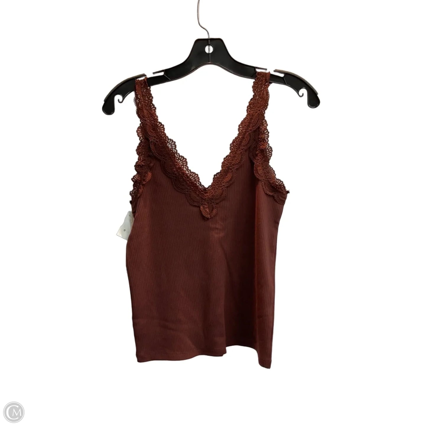 Tank Top By Ana In Brown, Size: M