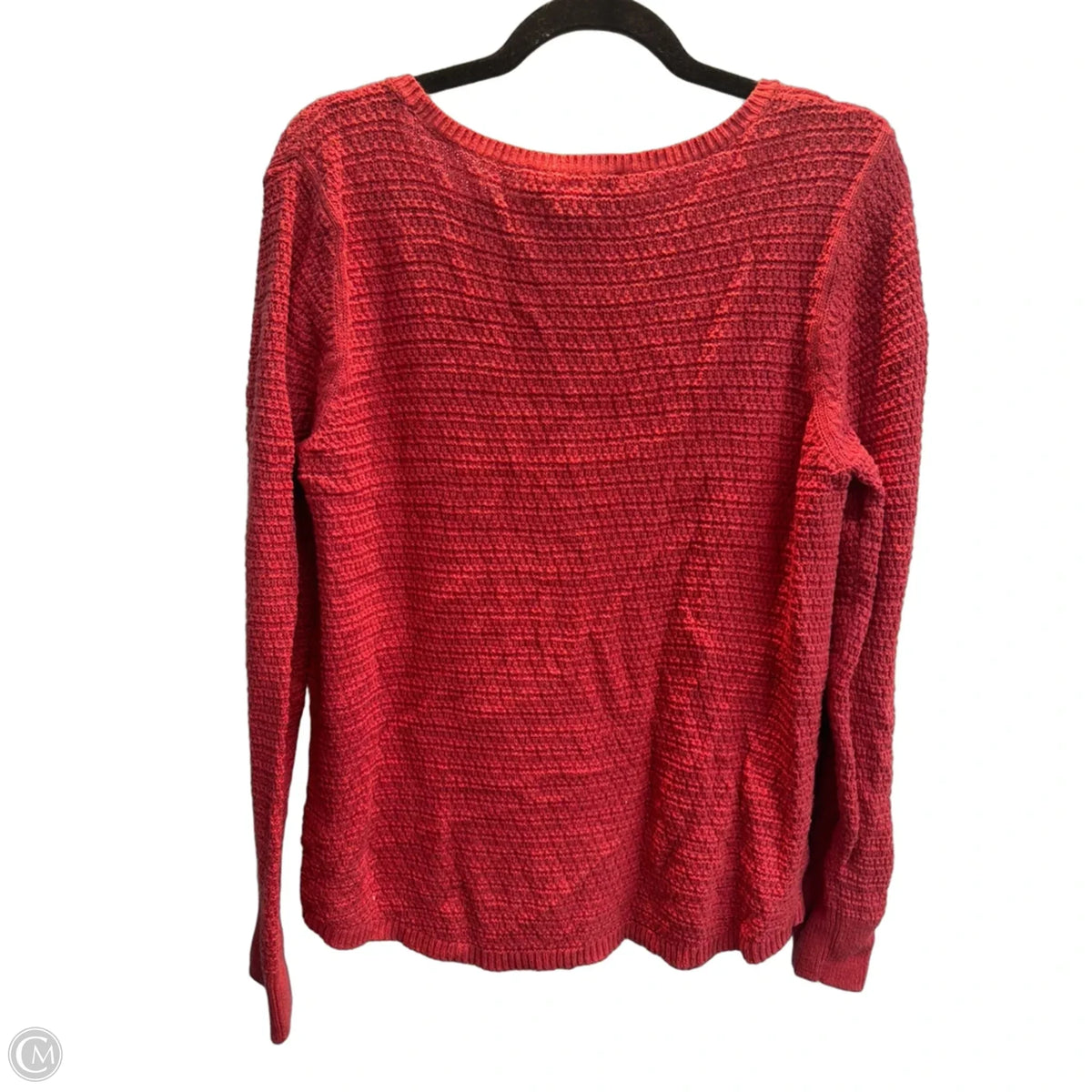 Sweater By Loft In Red, Size: Xl
