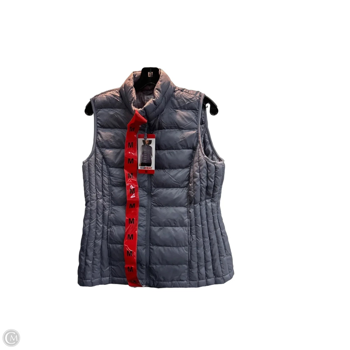 Vest Puffer & Quilted By 32 Degrees In Grey, Size: M