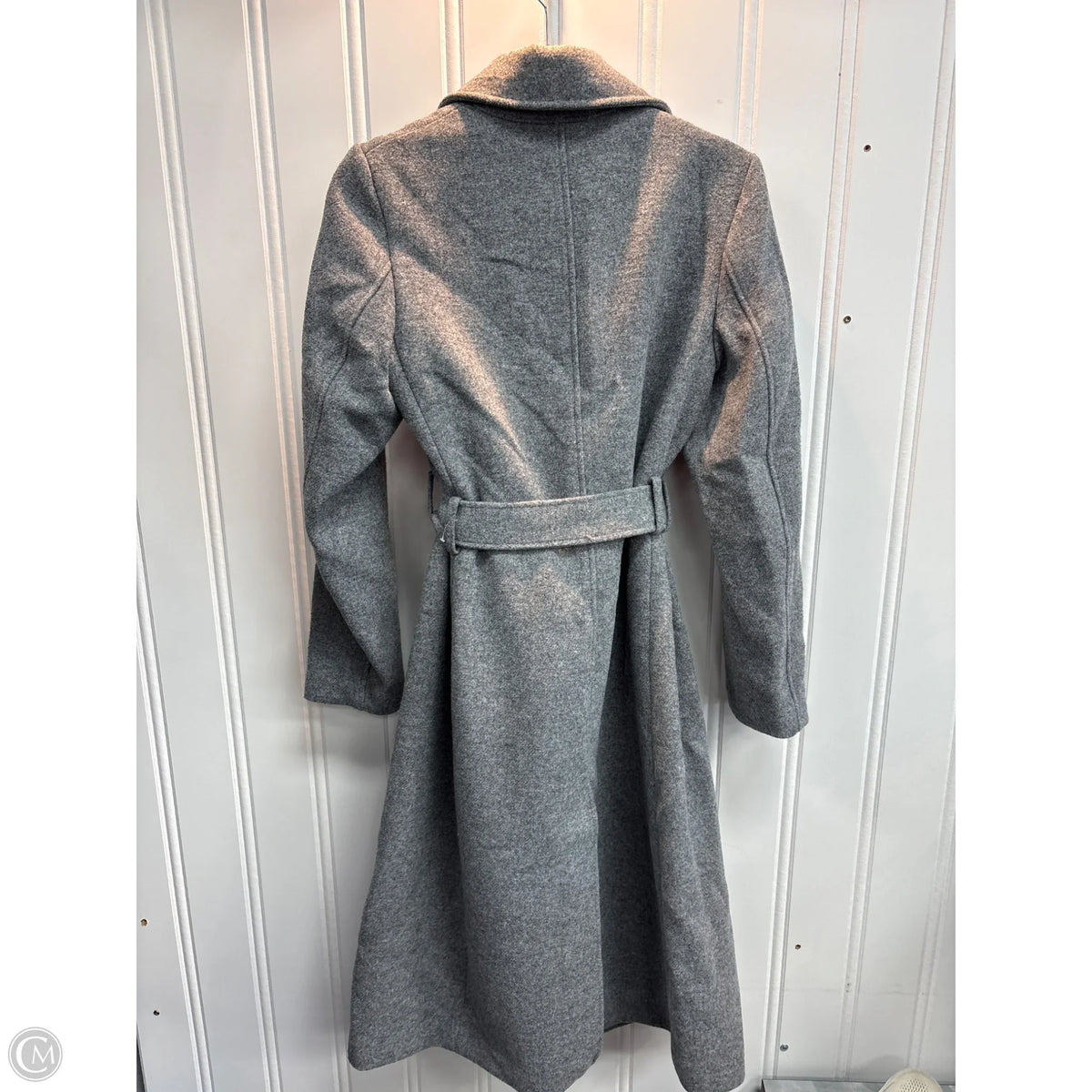 Coat Peacoat By H&m In Grey, Size: M