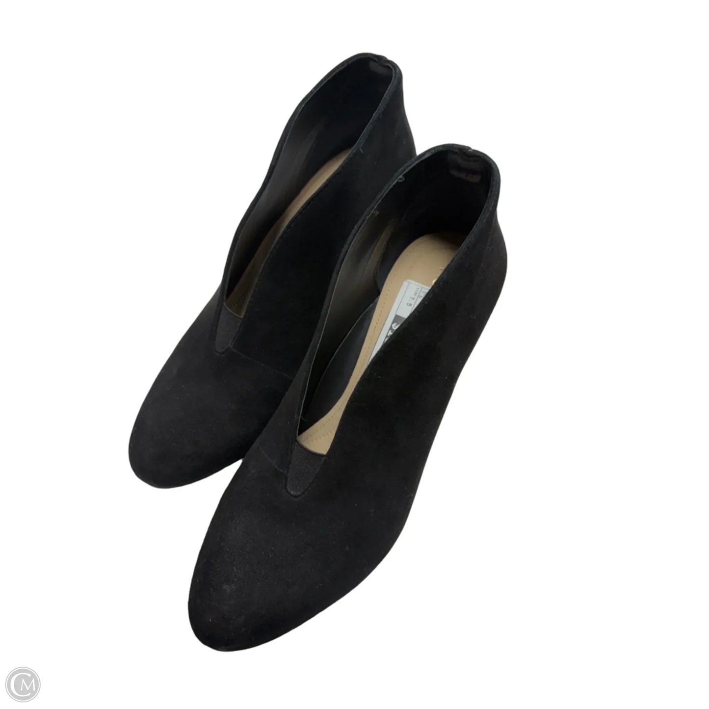 Boots Ankle Heels By Nurture In Black, Size: 7.5