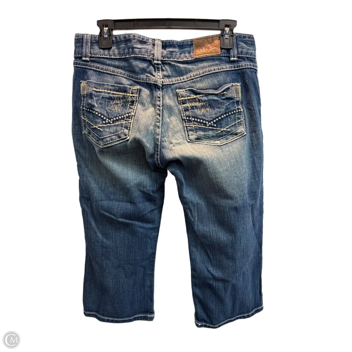 Capris By Bke In Blue Denim, Size: 10