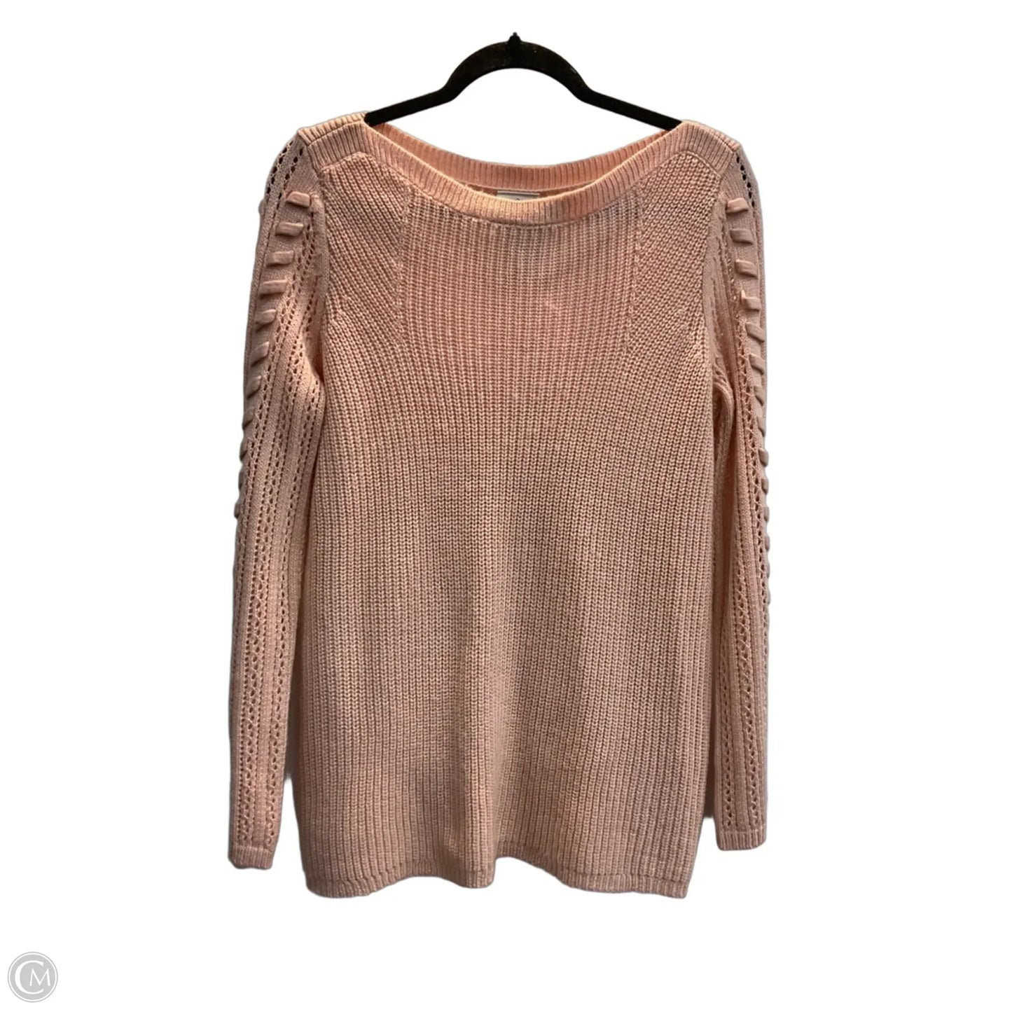 Sweater By St Johns Bay In Peach, Size: S