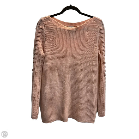 Sweater By St Johns Bay In Peach, Size: S