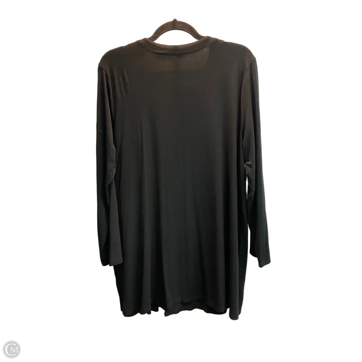 Cardigan By J. Jill In Black, Size: 1x