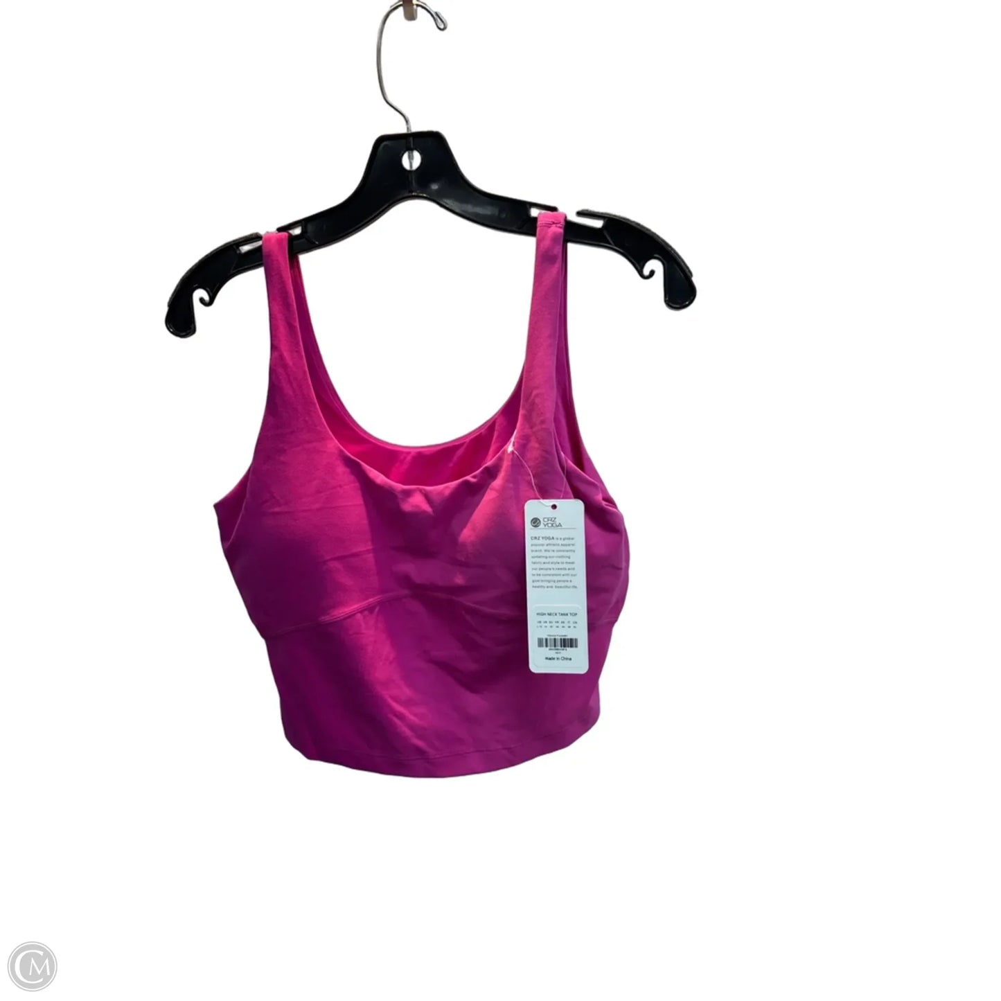 Athletic Bra By Crz Yoga In Pink, Size: L