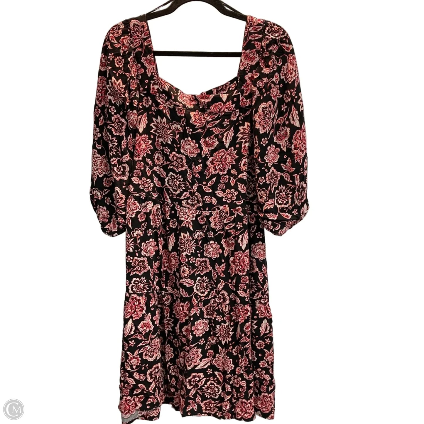 Dress Casual Short By Maurices In Black & Red, Size: 4x