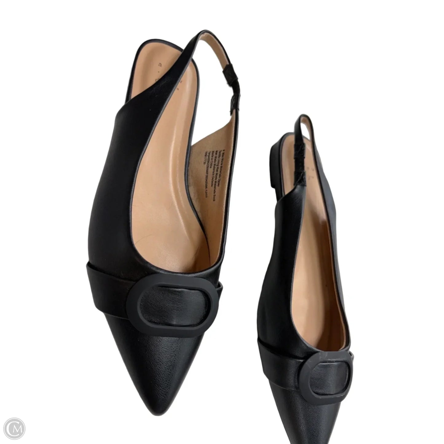 Shoes Flats By A New Day In Black, Size: 8