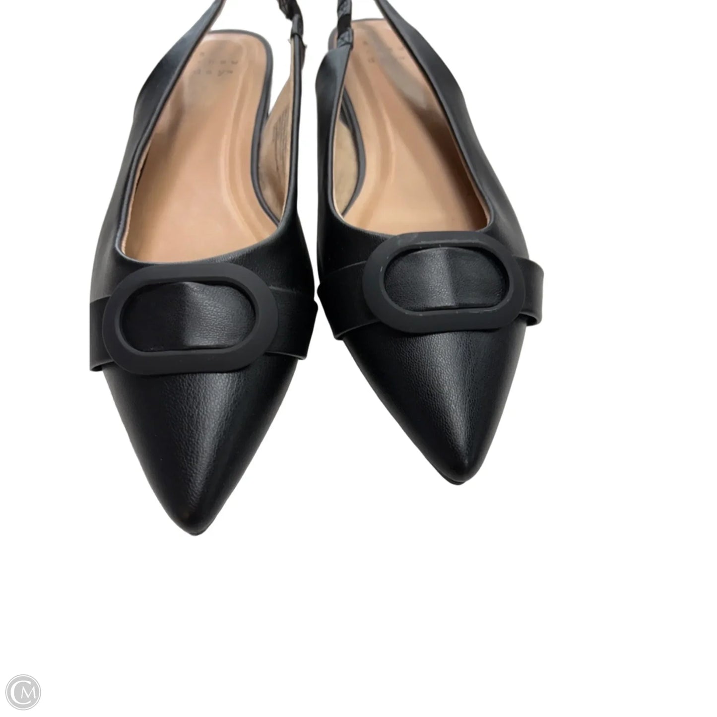 Shoes Flats By A New Day In Black, Size: 8