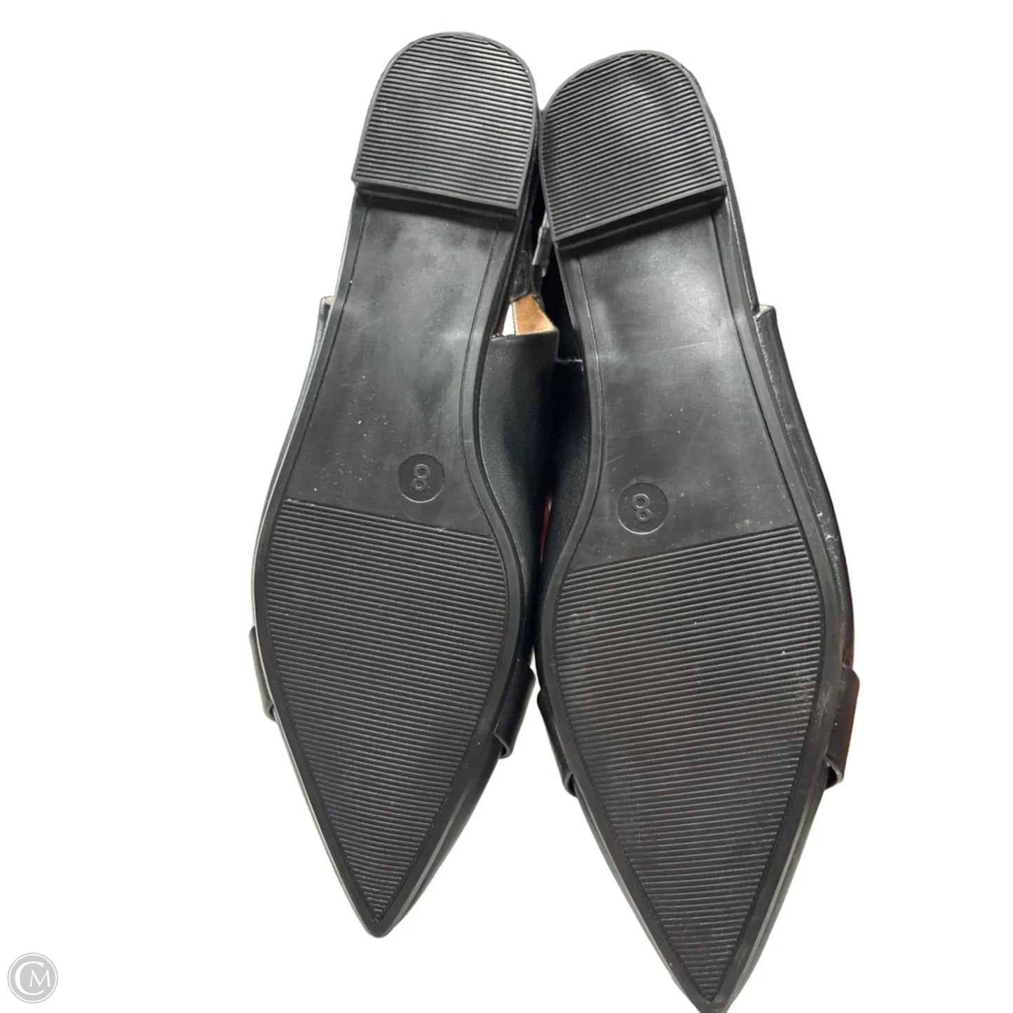 Shoes Flats By A New Day In Black, Size: 8