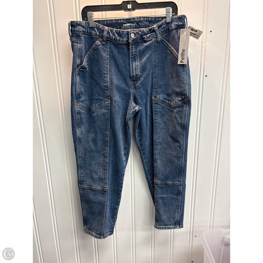 Jeans Straight By Old Navy In Blue Denim, Size: 16