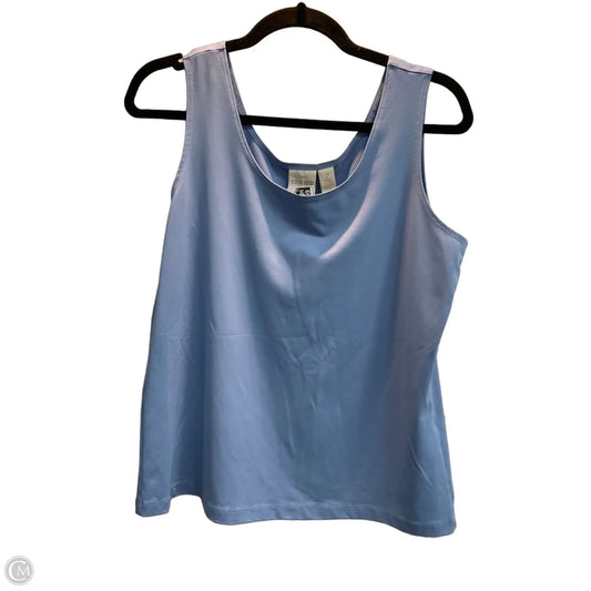 Tank Top By Chicos In Blue, Size: L