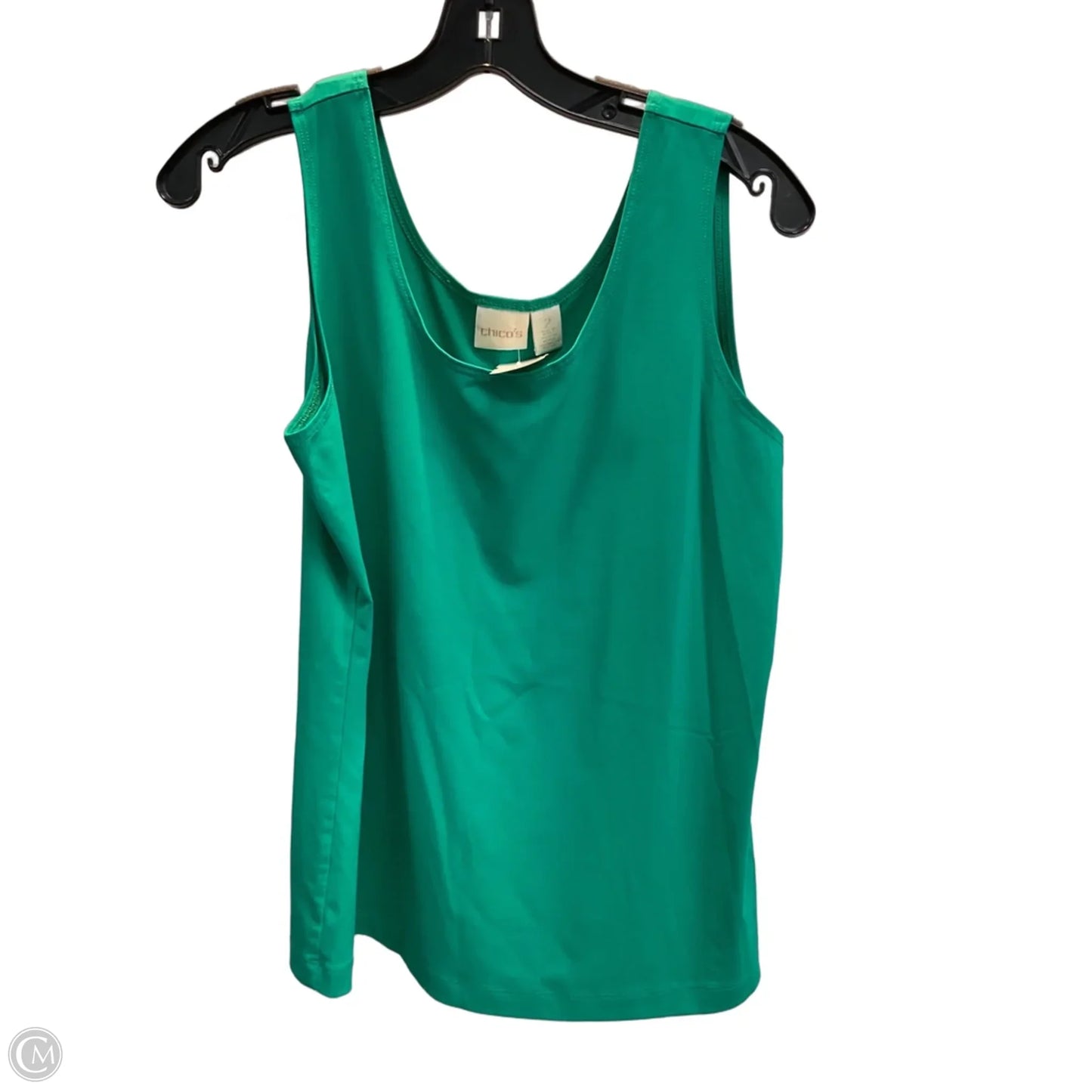 Tank Top By Chicos In Green, Size: L