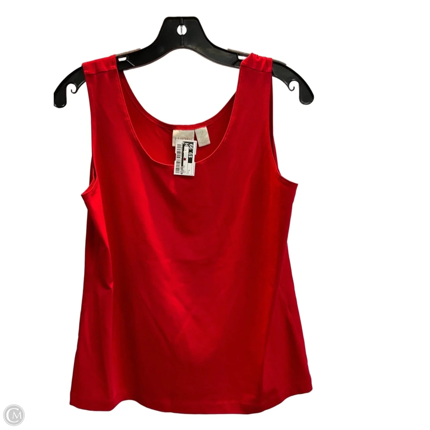 Tank Top By Chicos In Red, Size: L