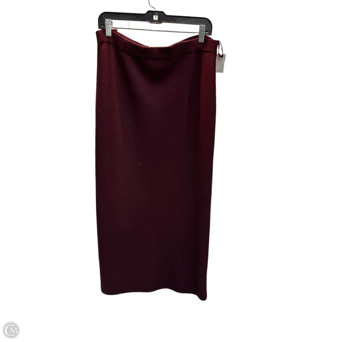 Skirt Maxi By Eileen Fisher In Maroon, Size: 12