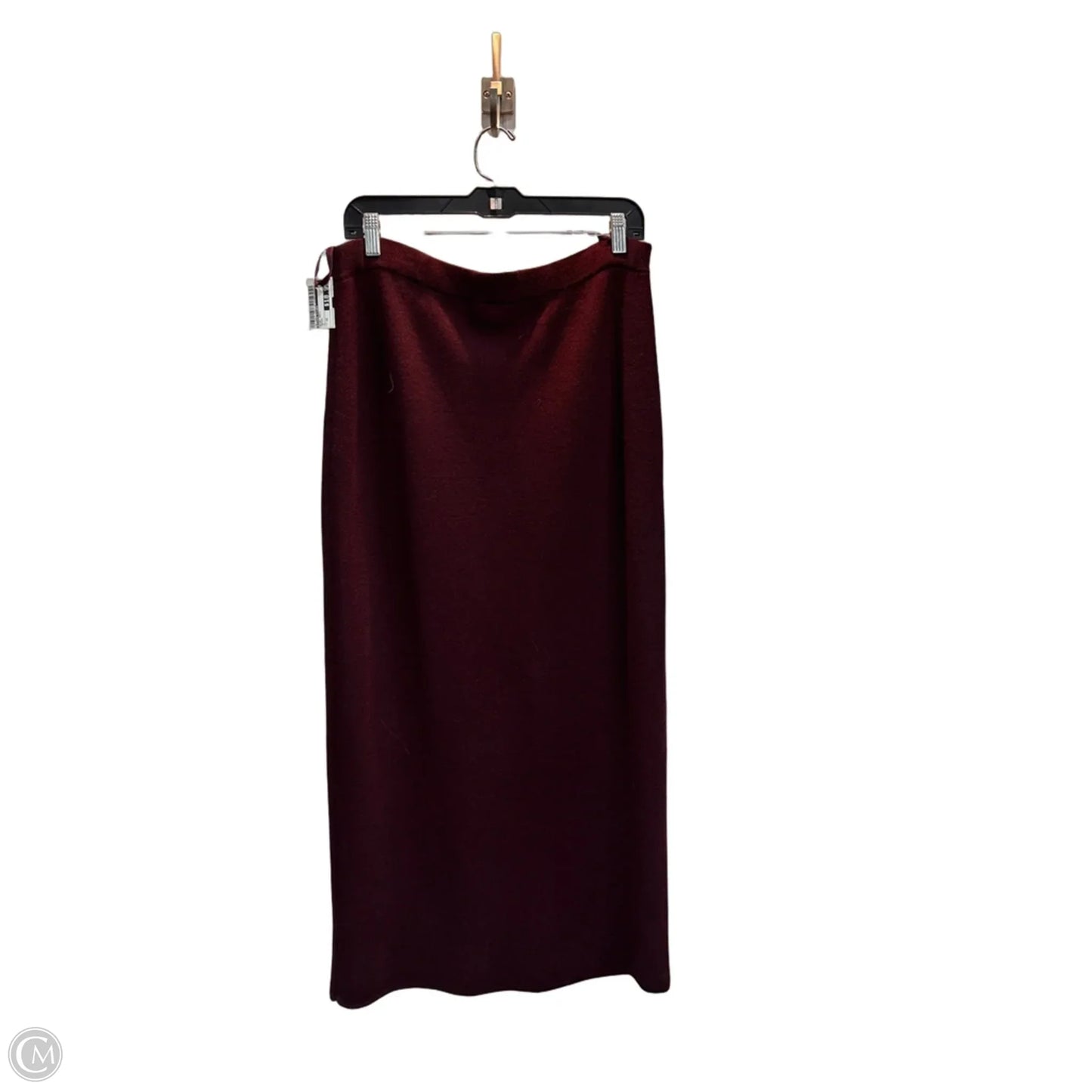Skirt Maxi By Eileen Fisher In Maroon, Size: 12