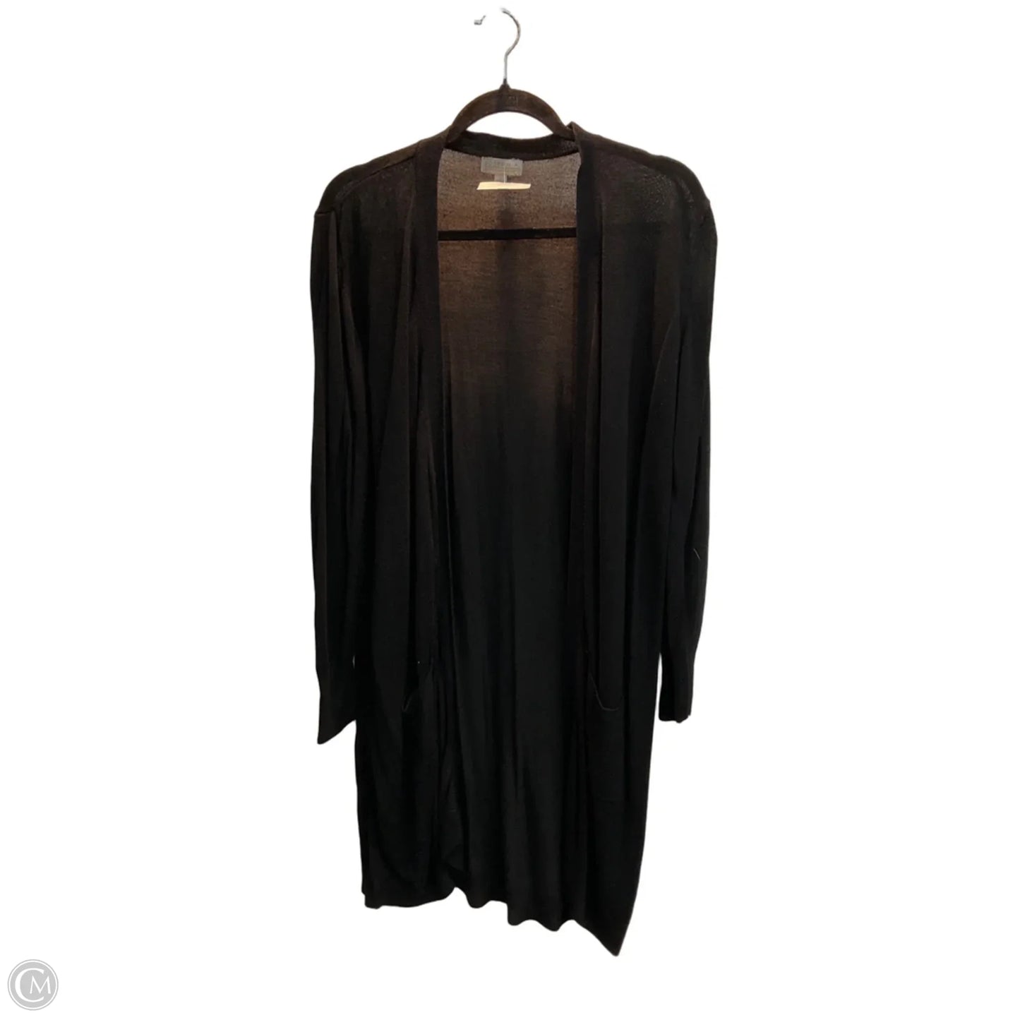 Sweater Cardigan By Joseph A. In Black, Size: L