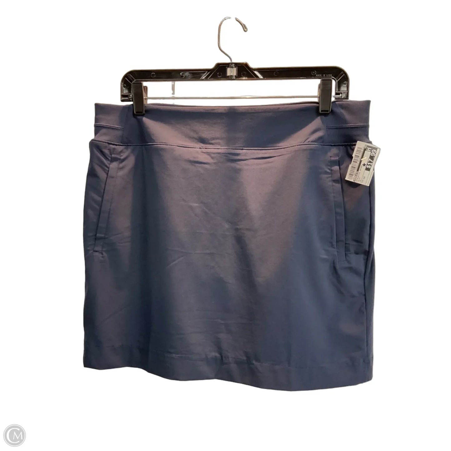 Athletic Skort By Athleta In Blue, Size: 14