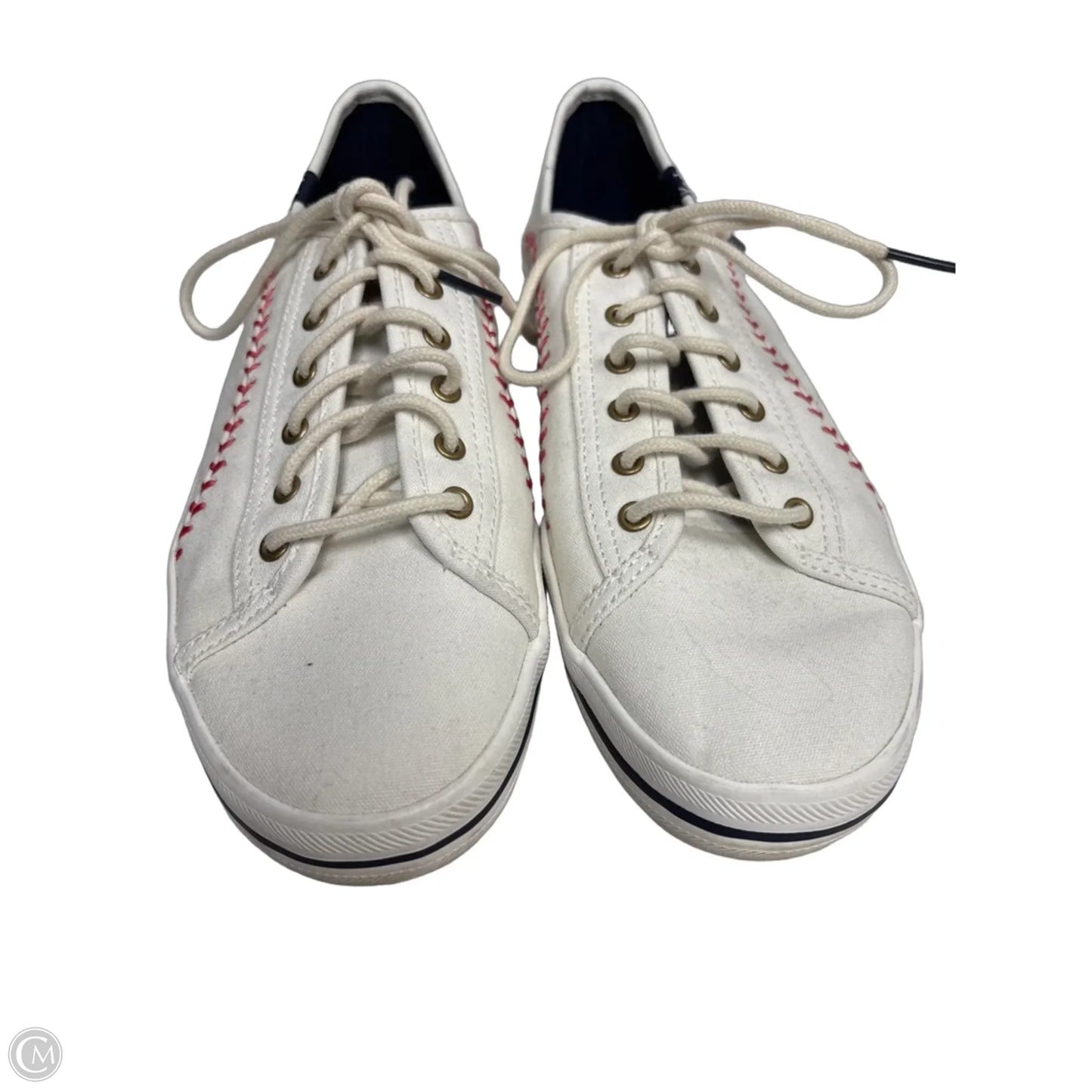 Shoes Sneakers By Keds In Cream, Size: 8