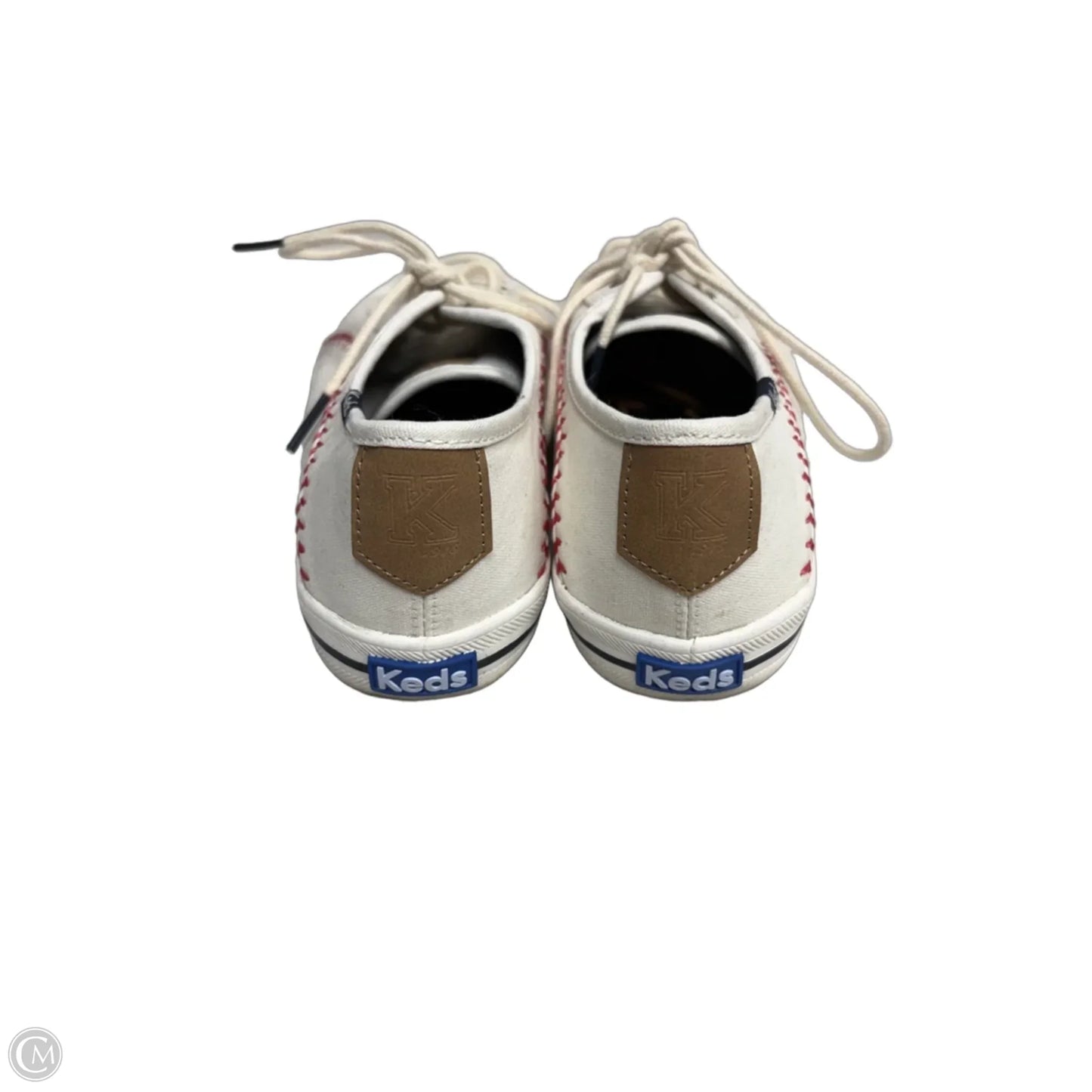 Shoes Sneakers By Keds In Cream, Size: 8