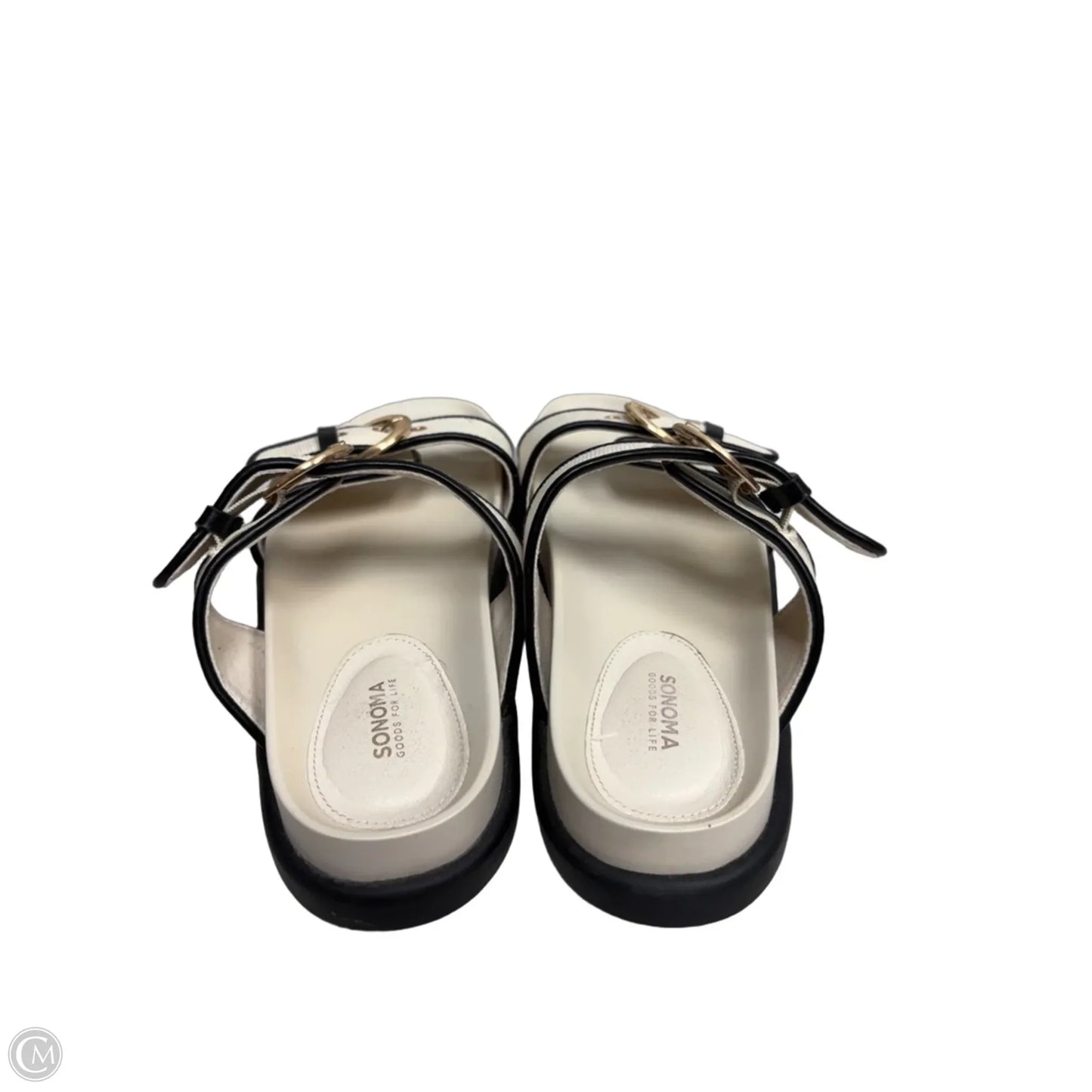 Sandals Heels Platform By Sonoma In White, Size: 7.5