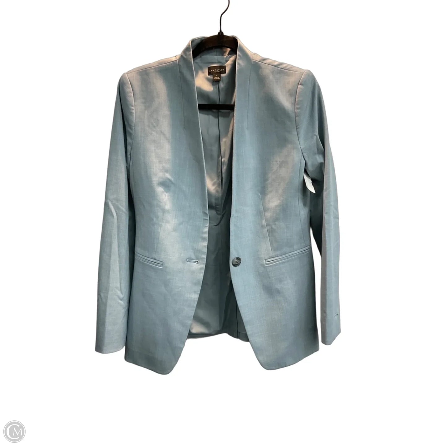 Blazer By Ann Taylor In Blue, Size: S