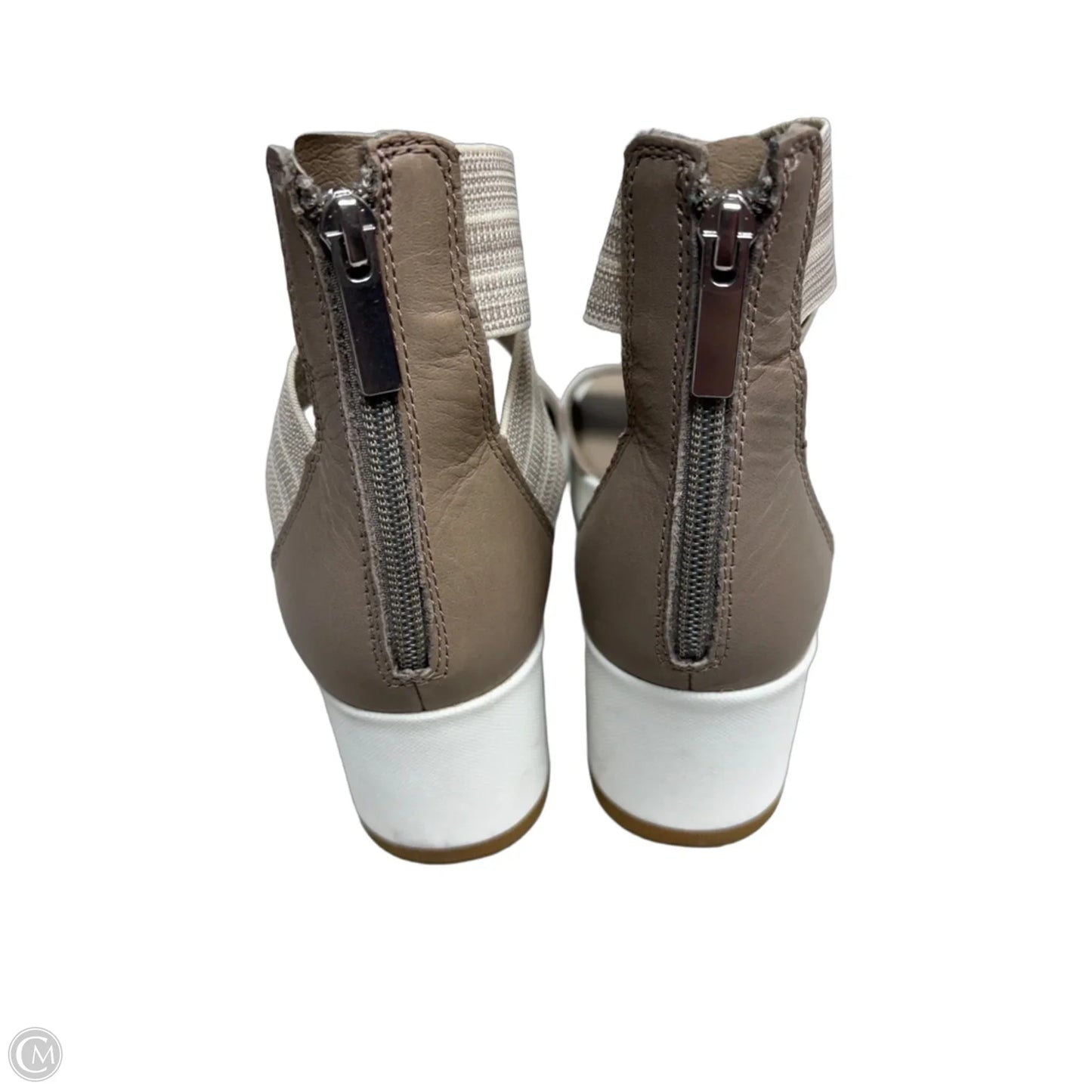 Sandals Heels Platform By Sorel In Tan, Size: 9.5
