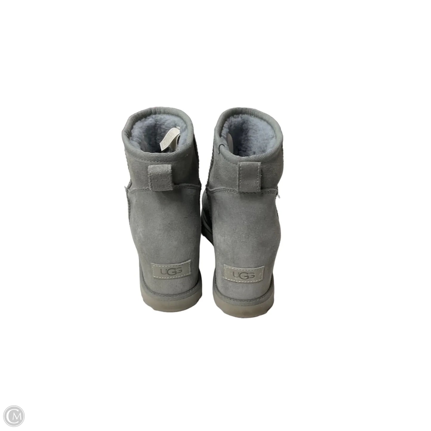 Boots Designer By Ugg In Grey, Size: 10