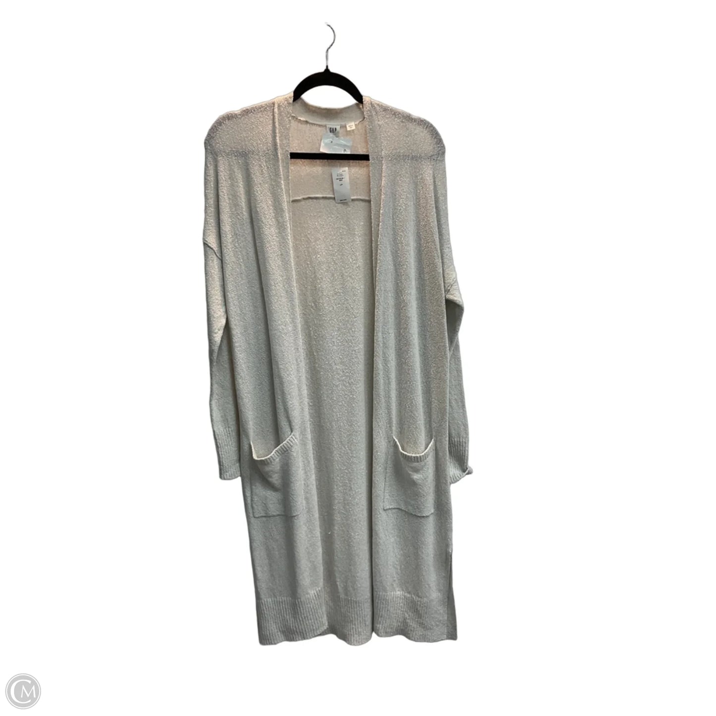 Cardigan By Gap In Grey, Size: L